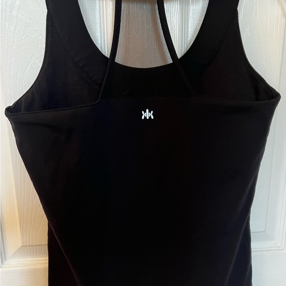 KYODAN women’s size M black racerback mesh back, athletic gym, tank top - Picture 2 of 9